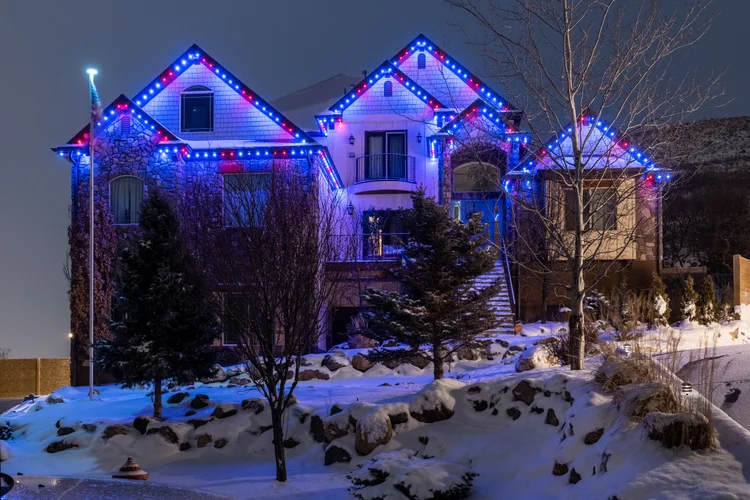 Professional permanent lighting installation