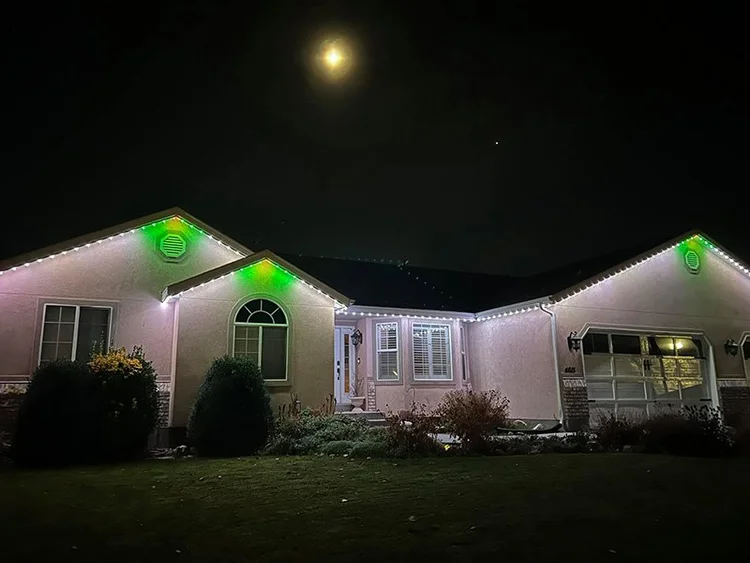 Christmas permanent lighting