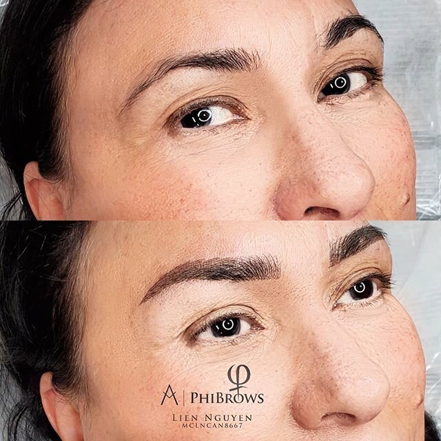 -COMBINATION BROWS-

Permanent makeup is suitable for everyone! This includes but is not limited to women and men, the elderly, BIPOC, LGBT+, etc 
Did you know that it is possible to restructure your brows? YES with modern day permanent makeup. This 