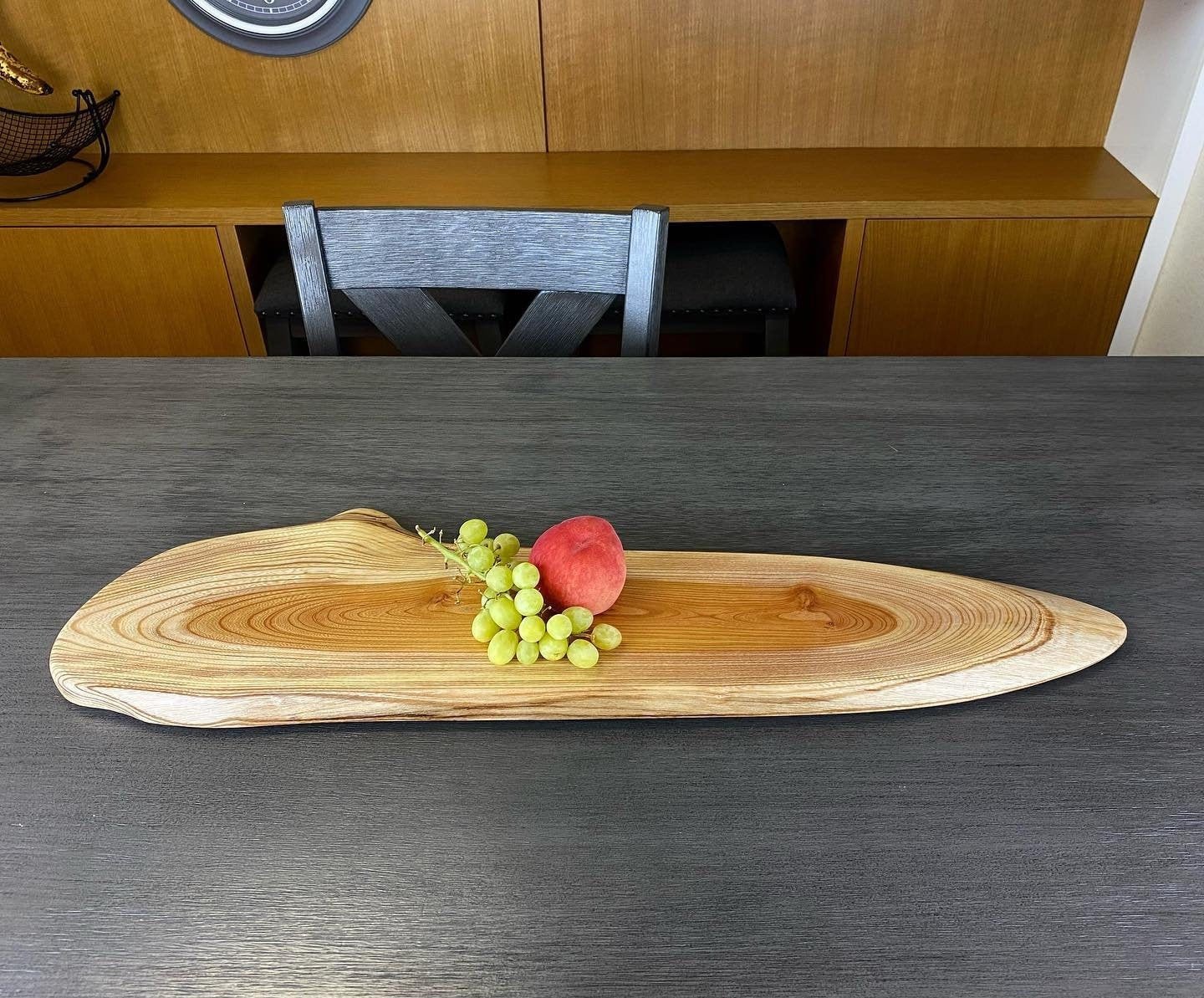 Serving Board | Korean Quassia Wood | Live Edge | Unique