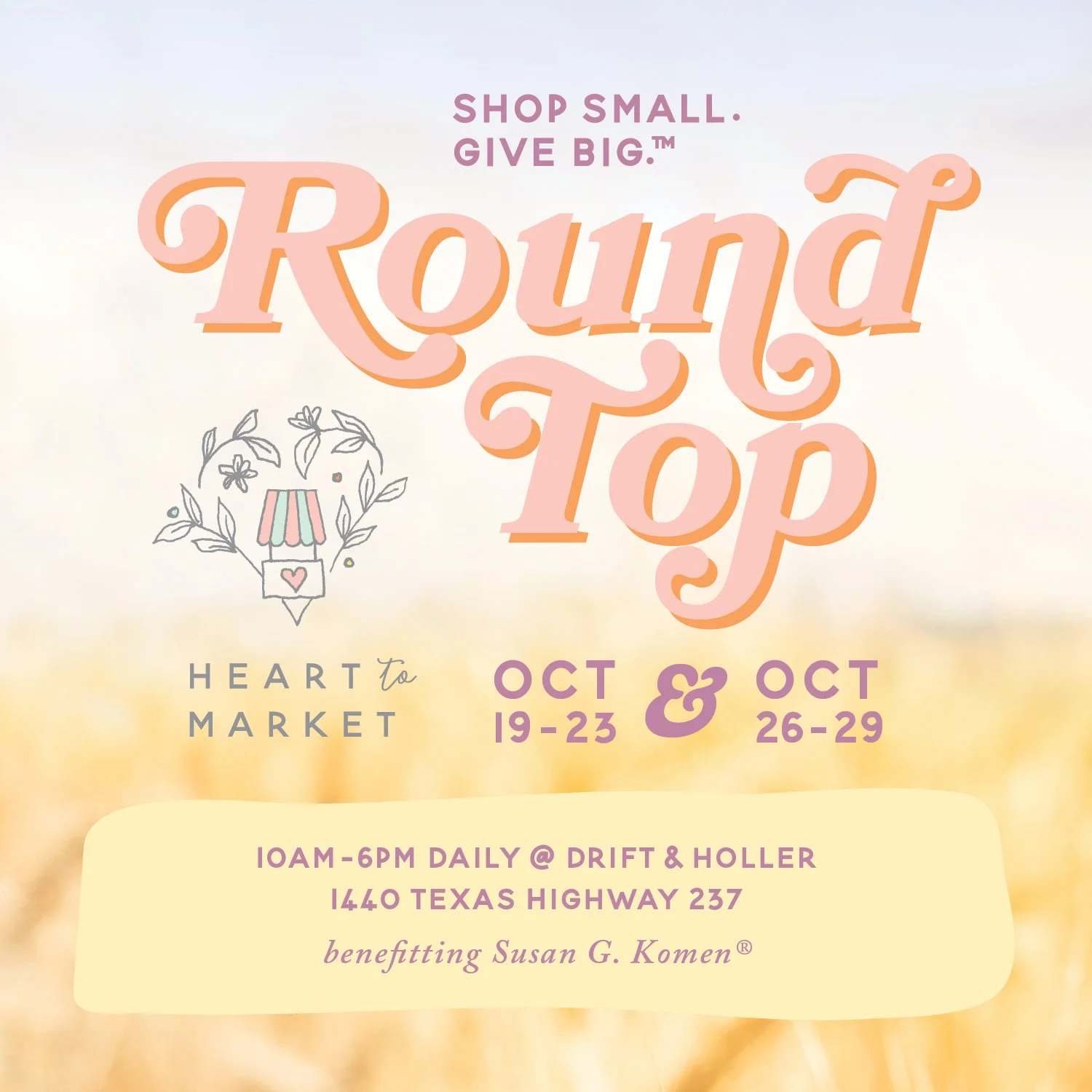 ROUND TOP SHOW