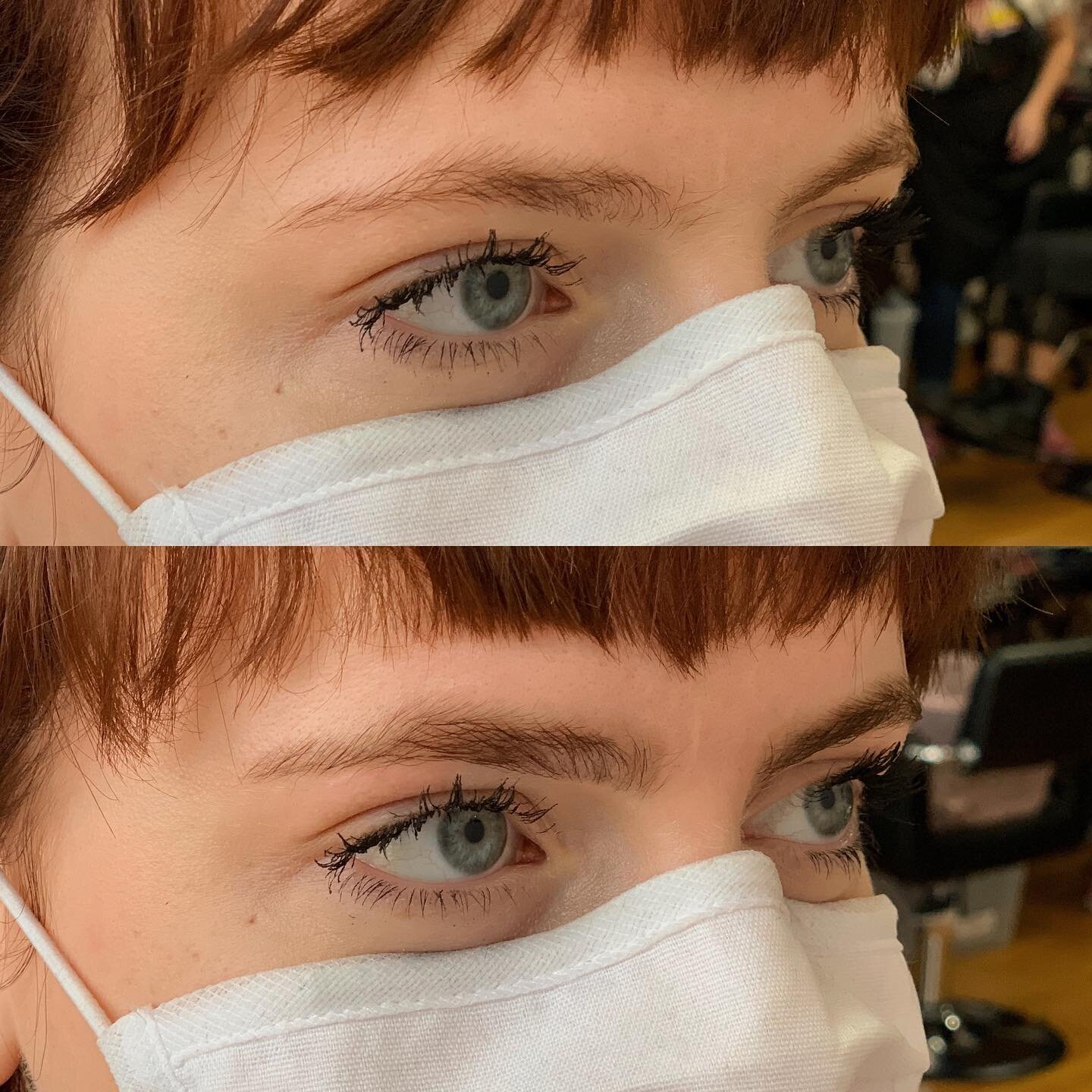 I love this natural pop! 💥 thanks for coming in Taylor! 
.
#tintandshape @fix.hair.studio 
.
.

.
#browtinting #naturalbrows 
#brows #browlamination #chicagobrows #browartist #fluffybrows #boybrow #nowopen #fixhairstudio #nowtrending #newbrows #newb