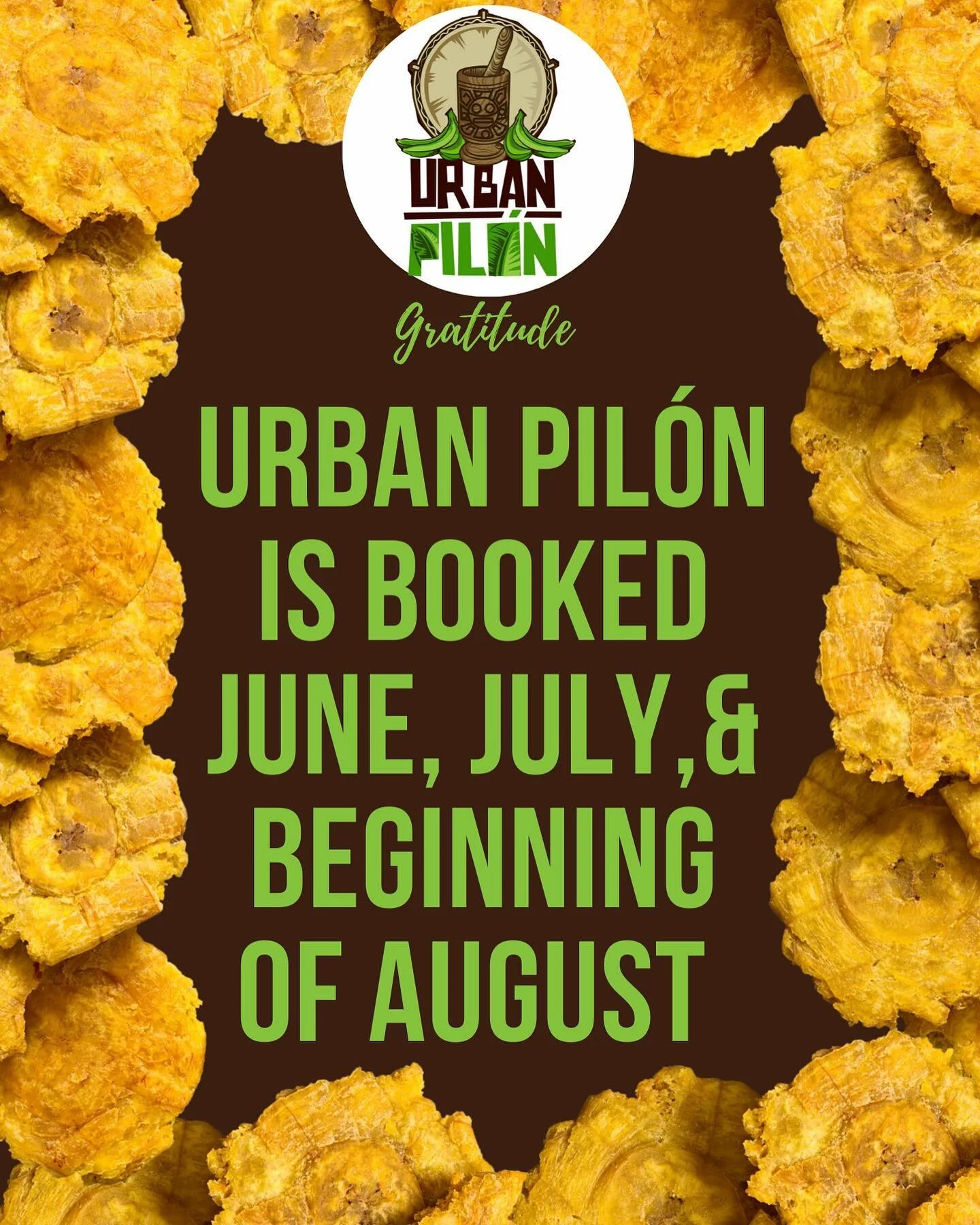 Gracias Pu&ntilde;eta Gracias! Im s&uacute;per grateful. I&rsquo;m also aware that work isn&rsquo;t the end all. Make time for self. Make time for love ones. Be present. Make time to create. To regroup. Enjoy the moments. #urbanpil&oacute;n