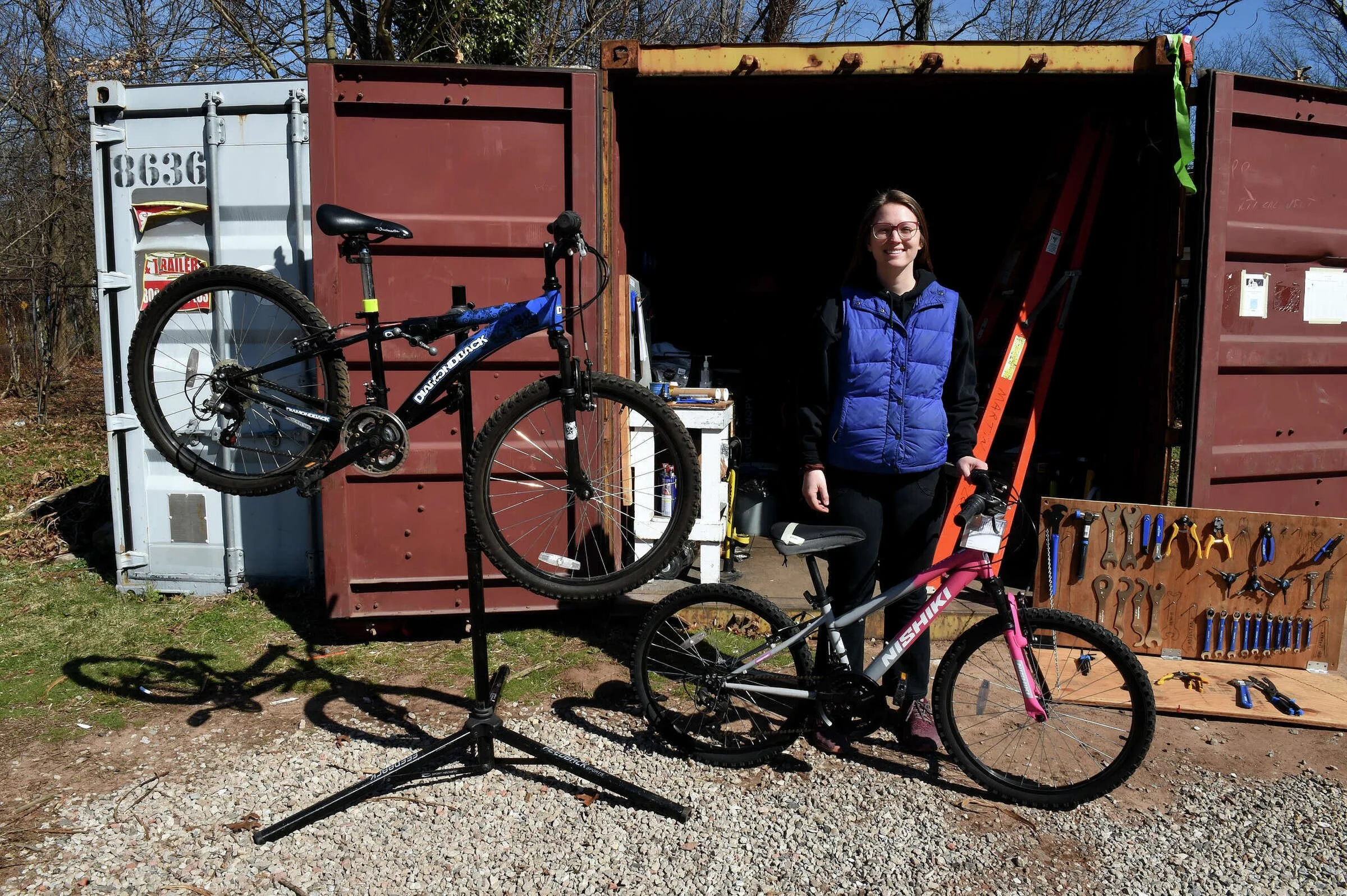 New Haven Register: How a Bike Box is engaging cyclists in New Haven's Newhallville neighborhood