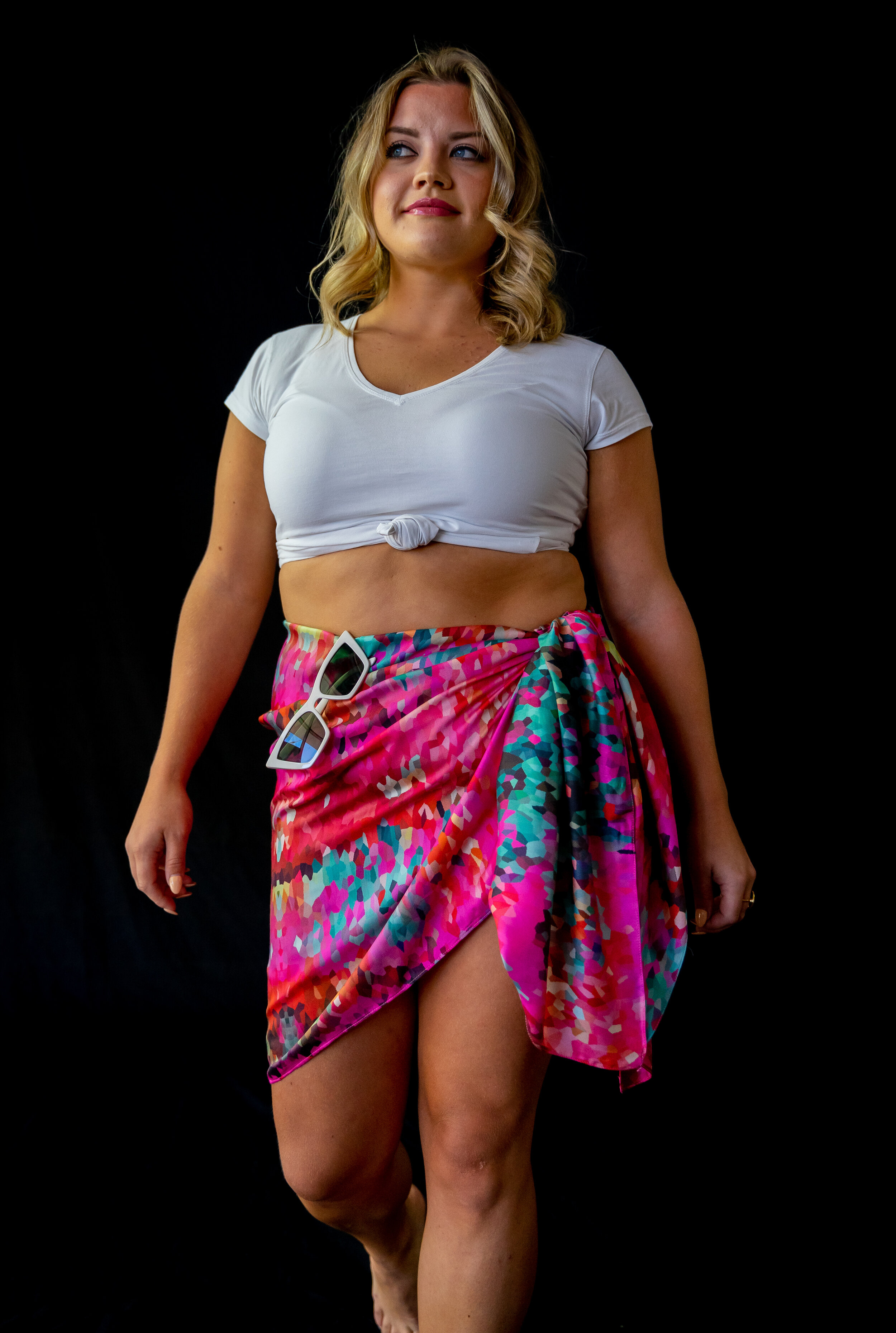 Sarong Skirt- Pink Lake