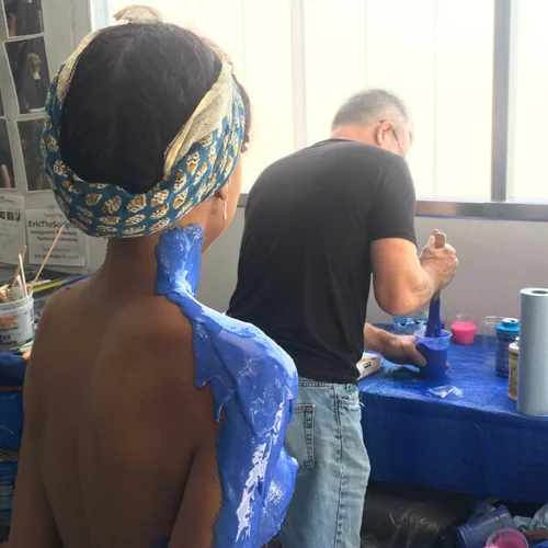 Torso Casting process — EricTheSculptor