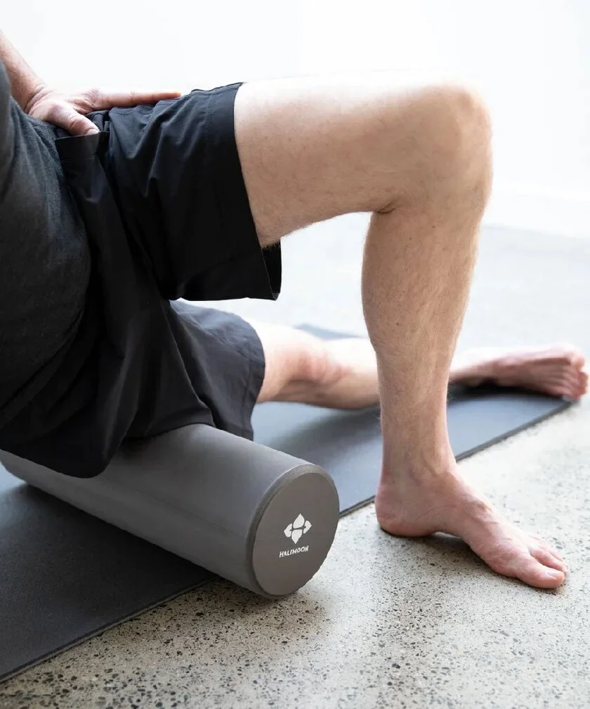 Halfmoon Foam Massage Roller — Indigo Soul Yoga