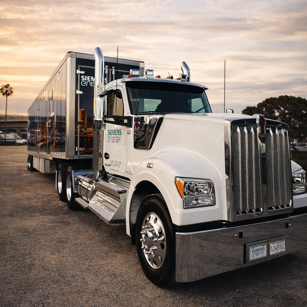 semi truck cab exterior detailing in san diego