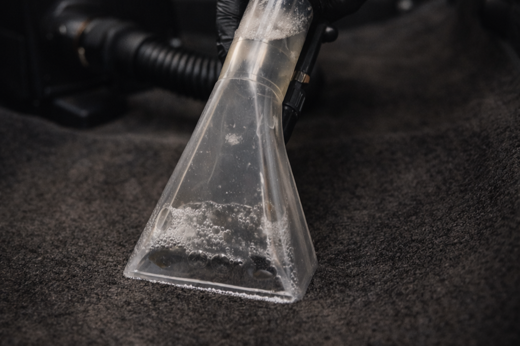 tesla carpet cleaning with extraction machine