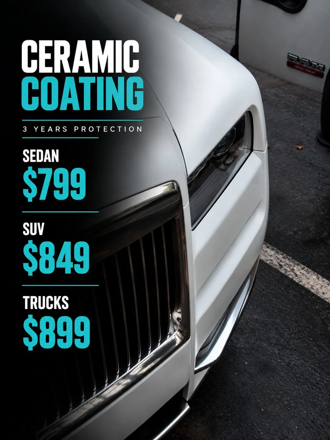 ceramic coating 3 years of proection