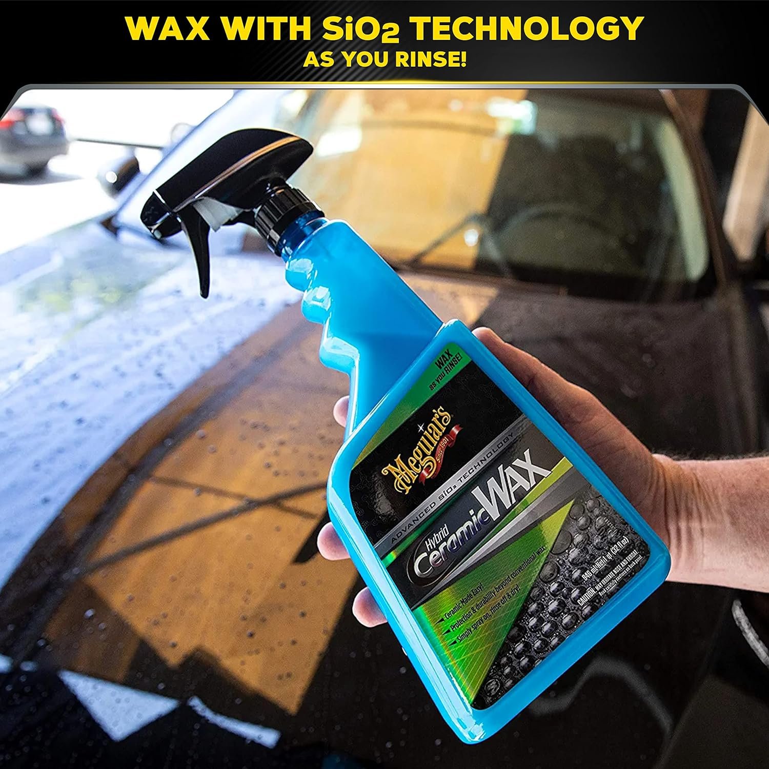 1 Gallon + 32 Oz Waterless Car Wash & Wax Combo