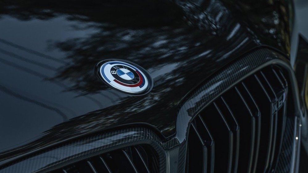 black bmw ceramic coated in PB