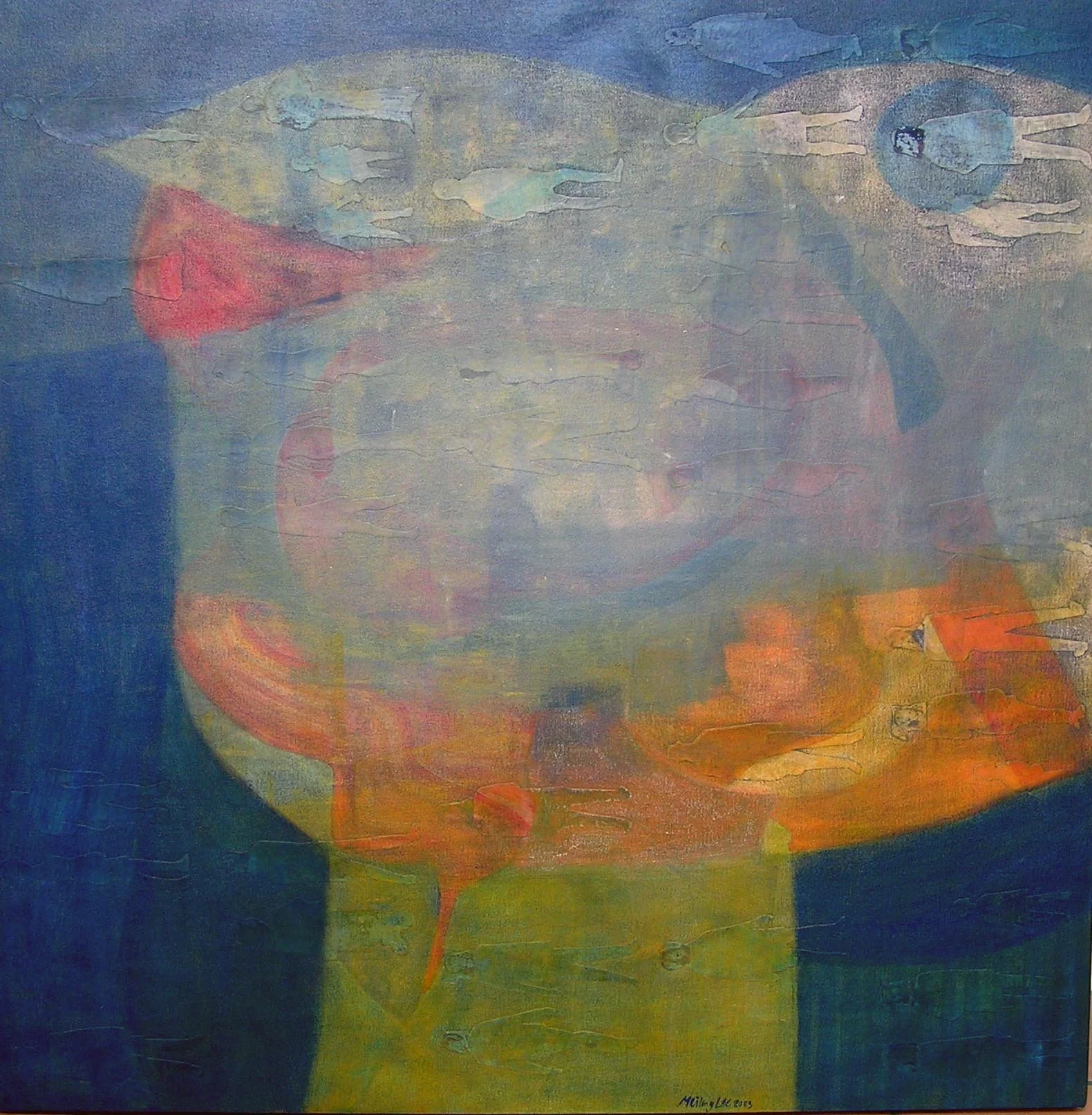 Acrylic on canvas  Mei Ling Lee
