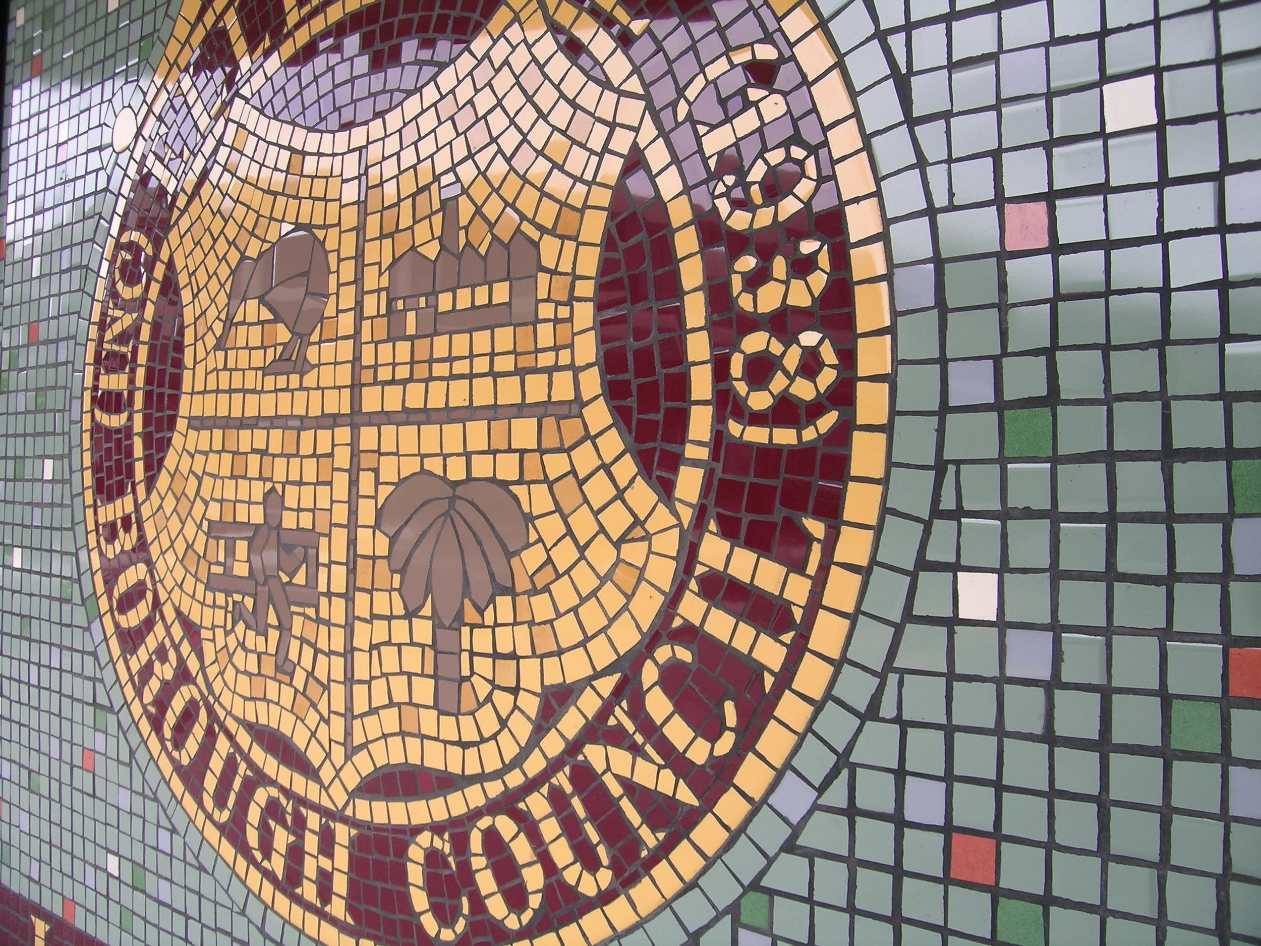 Ellerslie Bridge of Memories mosaics