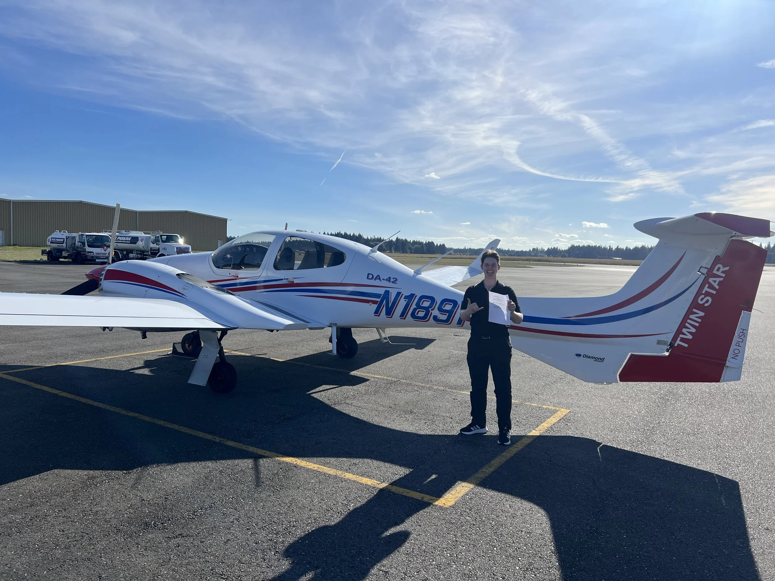Congratulations to CFI Kylie Eastman! 🎉
Already a CFI at Safety In Motion Flight Center, Kylie passed her Commercial Multi-Engine! Great work, Kylie!