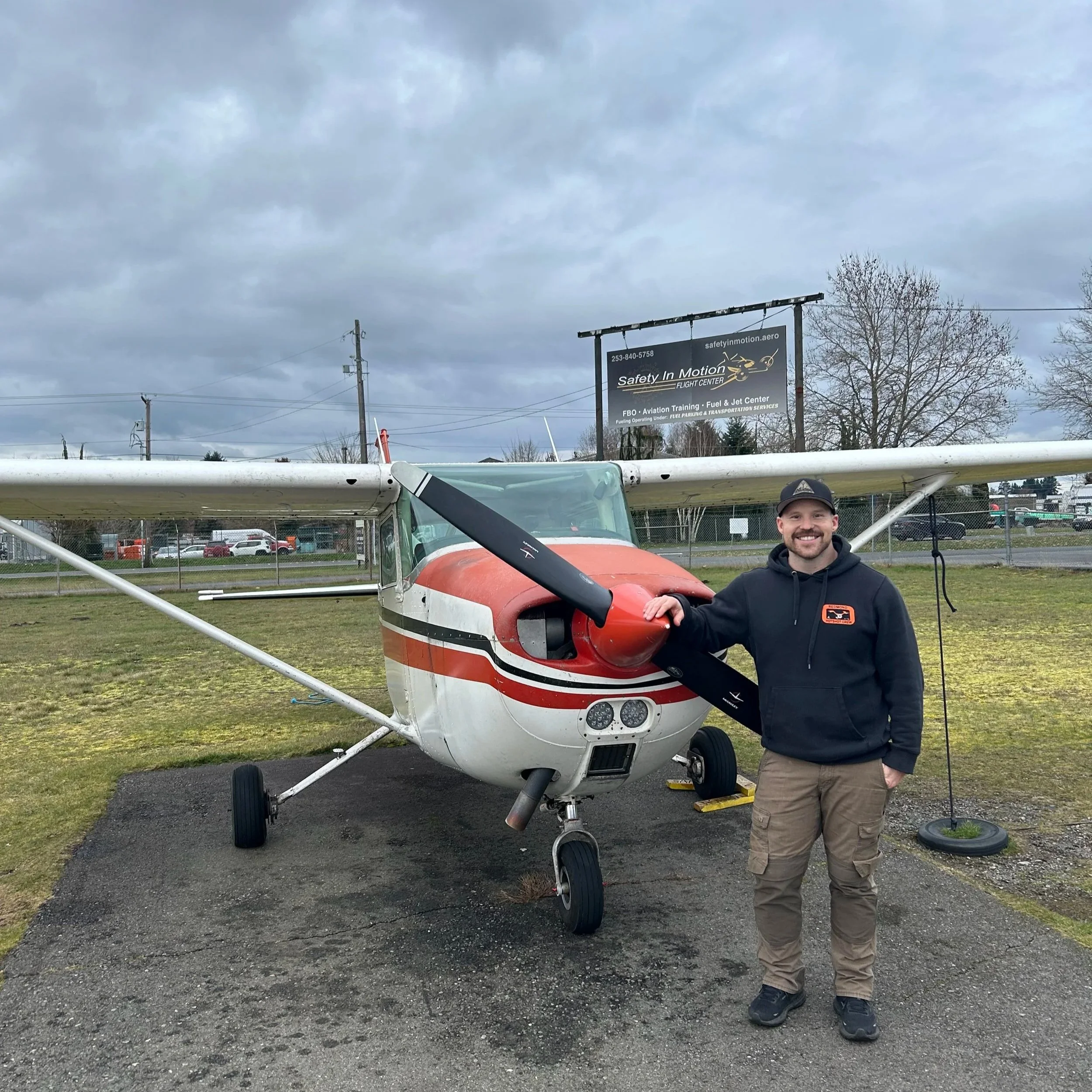 Congratulations!! to Michael Robinson on his Private Pilot Solo Flight, and thanks to CFI Jake Adams.