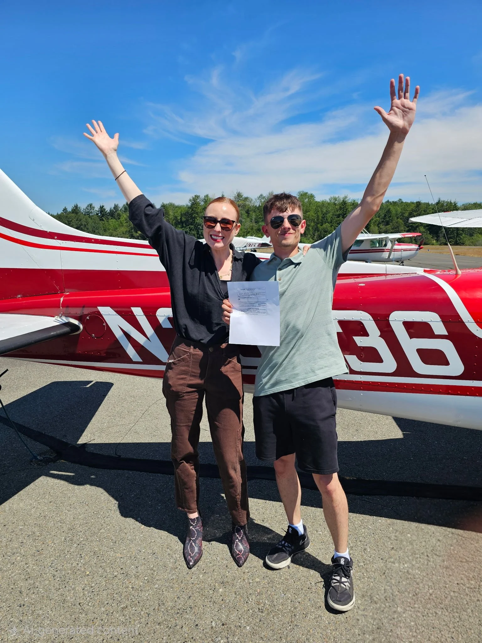 Congratulations to Anthony Gotay for passing his Private Pilot License checkride on 07/06/26!  Thank you to his CFI, Fallon Hale, and DPE Marie Kellerman.  Congratulations Anthony!