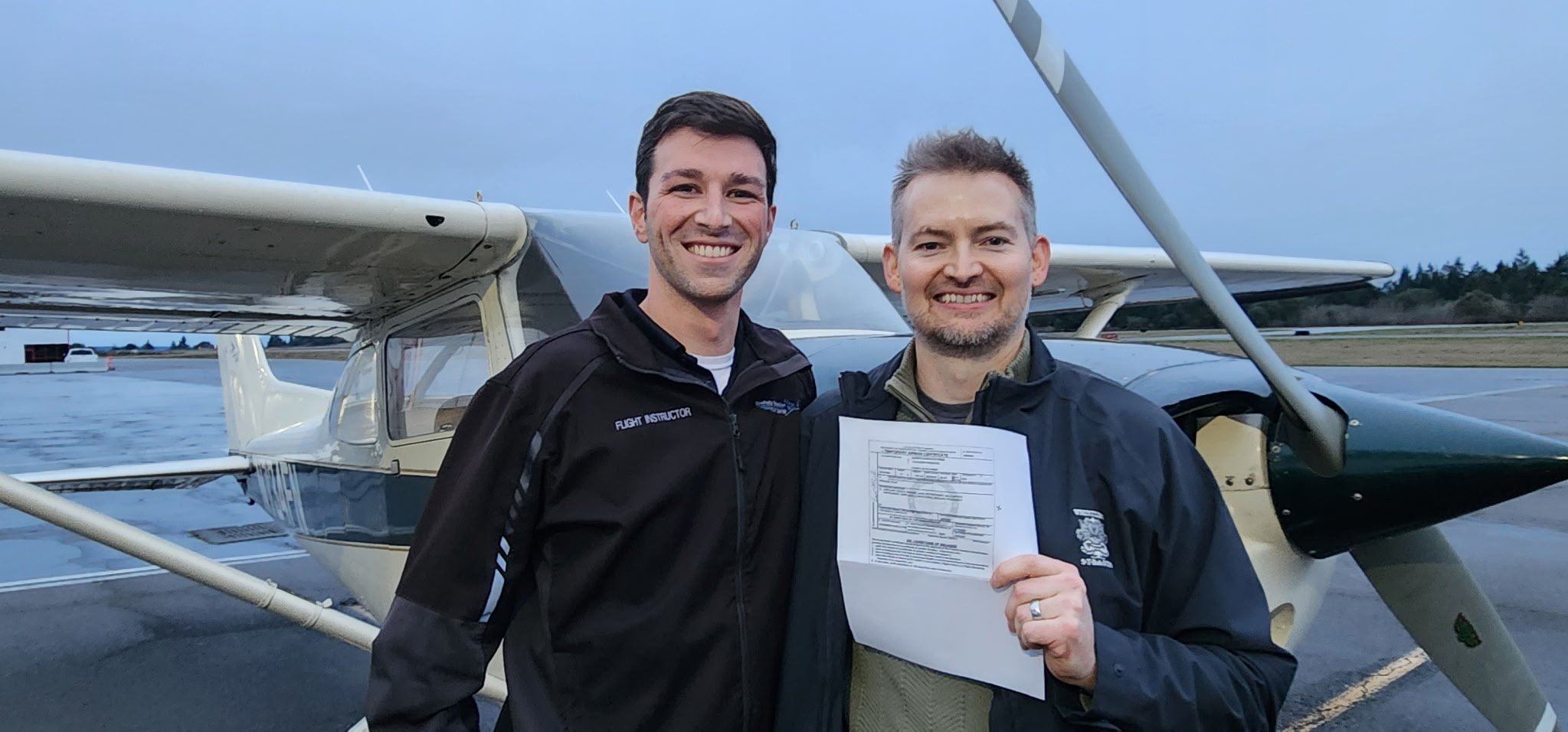 Congratulations to Quentin Webb for passing his Instrument Checkride!  Thank you to his CFI Jake Adams.