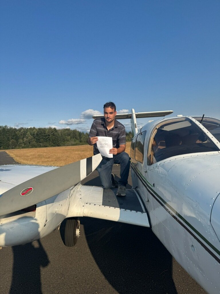 A BIG Congratulations to Christian Clemente on his Multi Engine Instructor Checkride (MEI)!!! DPE was Julie Paasch. Instructor Matthew Knierim. Completed 7/23/2026.
