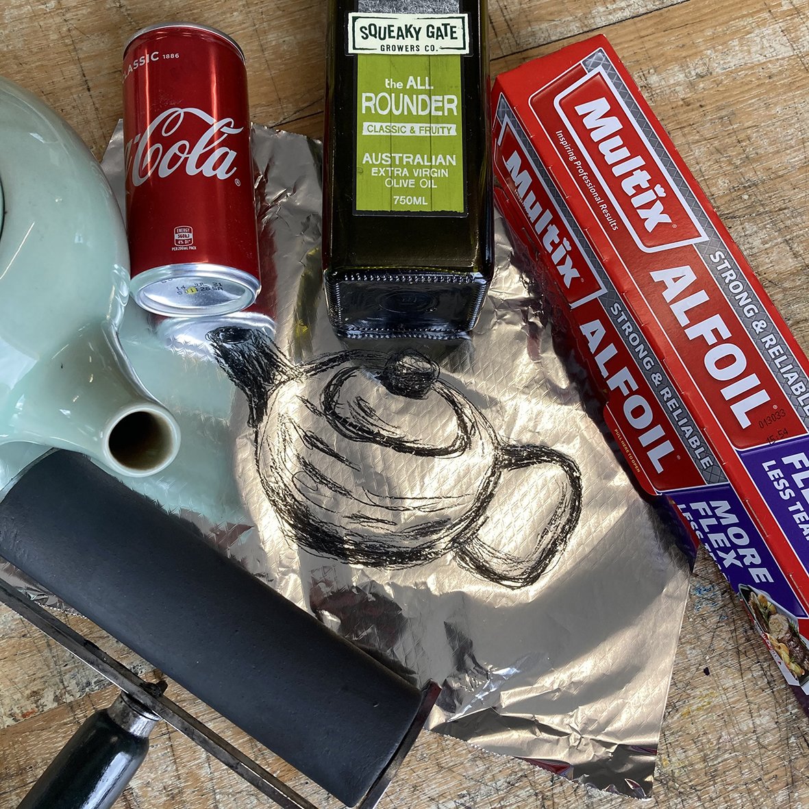 Kitchen Litho - The Go-Cart equivalent of printmaking