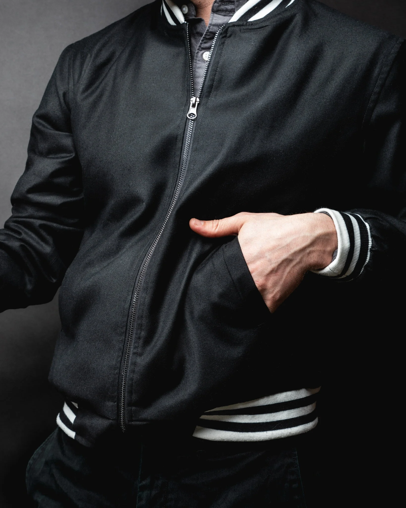Black Bomber Jacket 2.JPG
