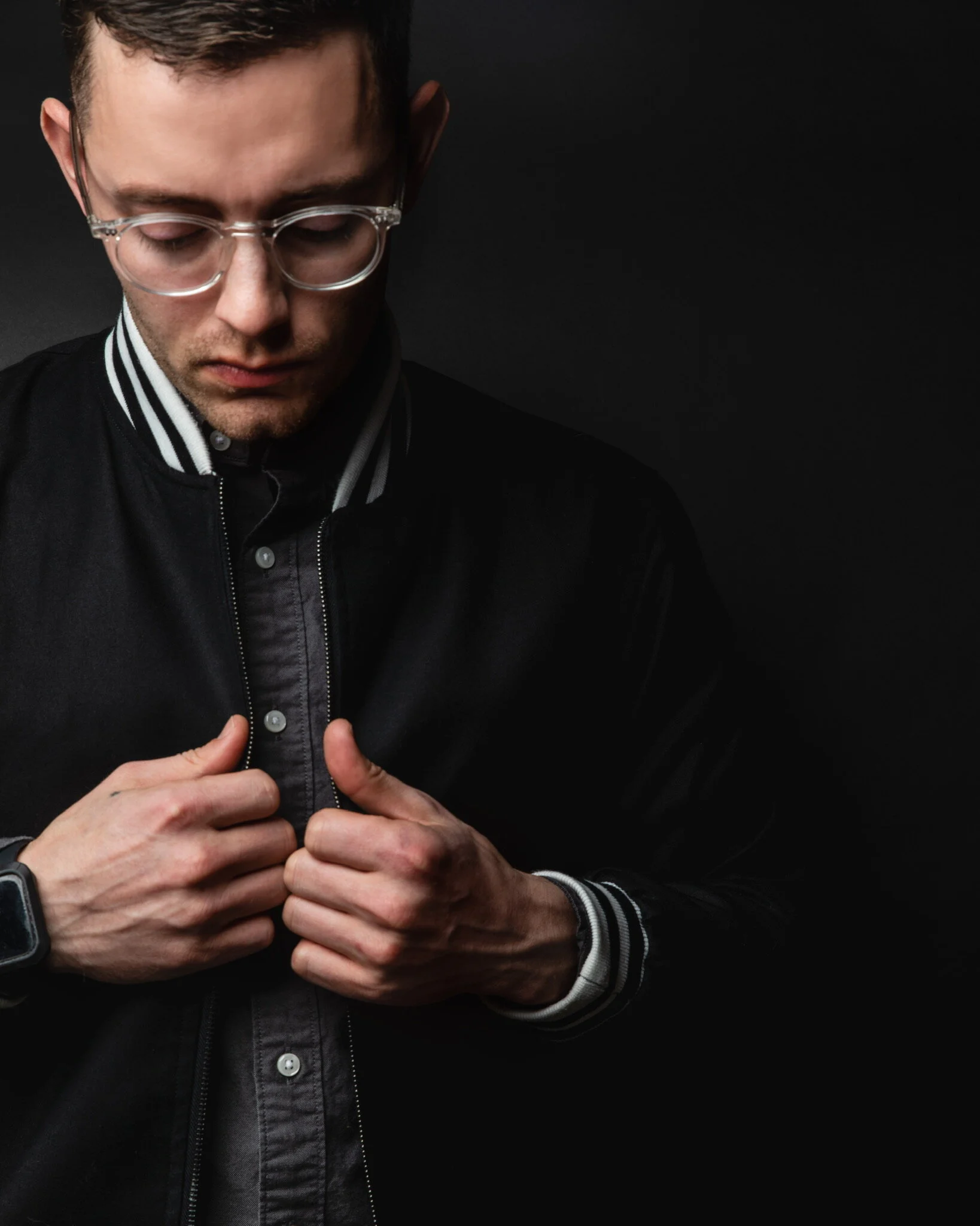 Black Bomber Jacket 3.JPG