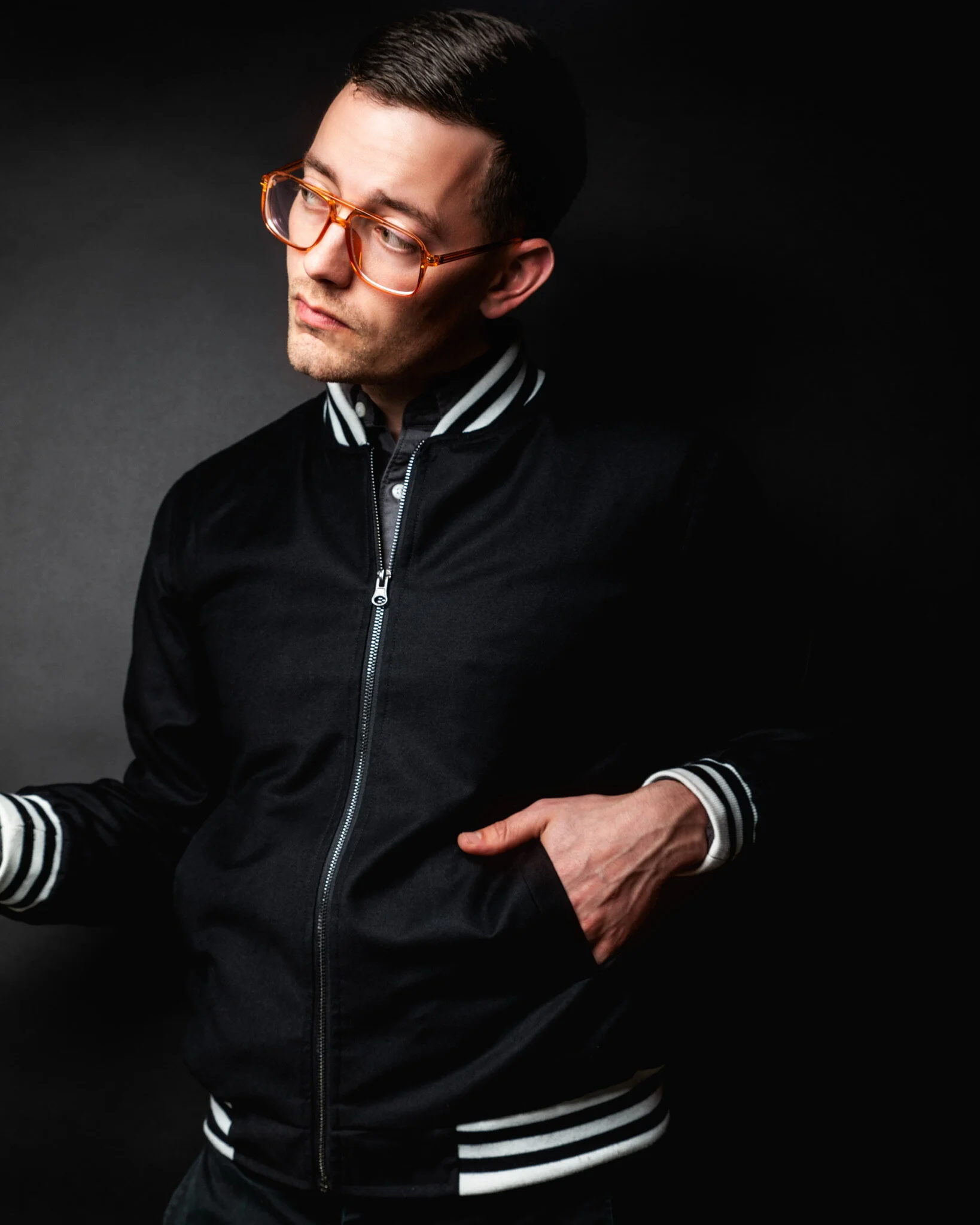 Black Bomber Jacket 4.JPG