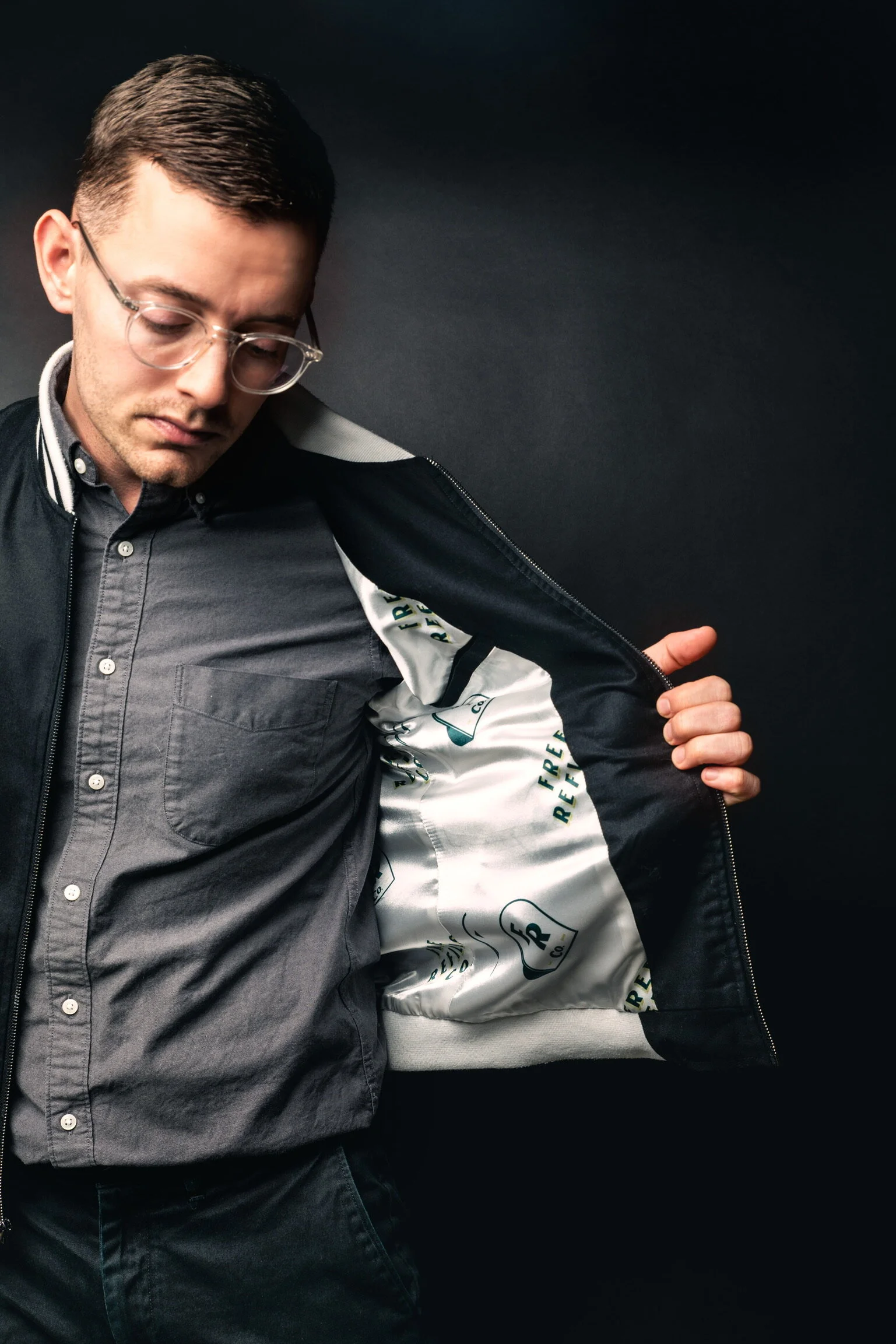 Black Bomber Jacket 5.JPG