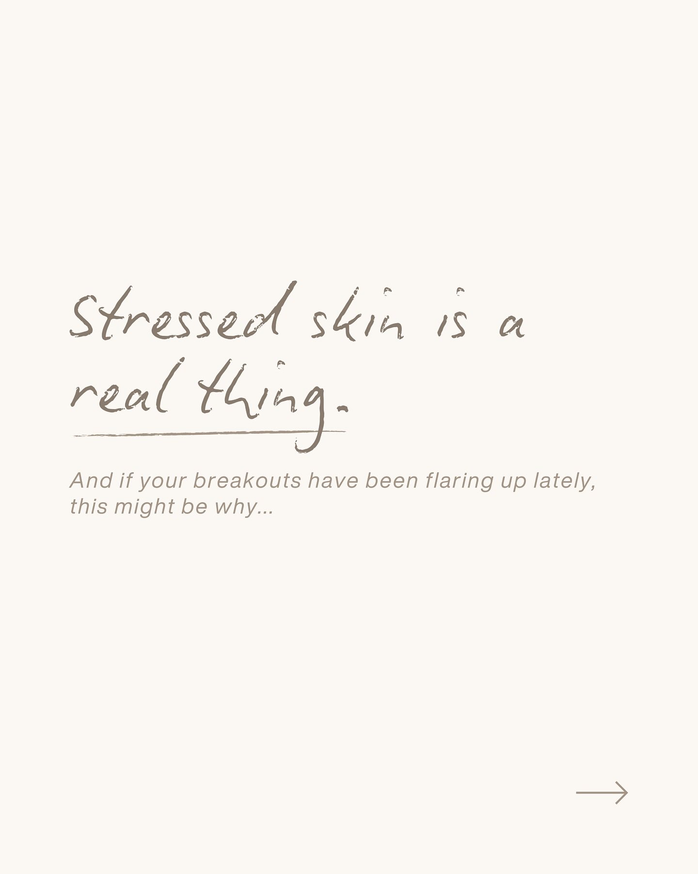 Stressed skin is a real thing 🗣️

If your skin&rsquo;s been feeling unpredictable lately, more breakouts, dullness, or sensitivity, it might just be your nervous system talking.

Have you noticed any of these lately?

#stress #skinhealth #skinclinic