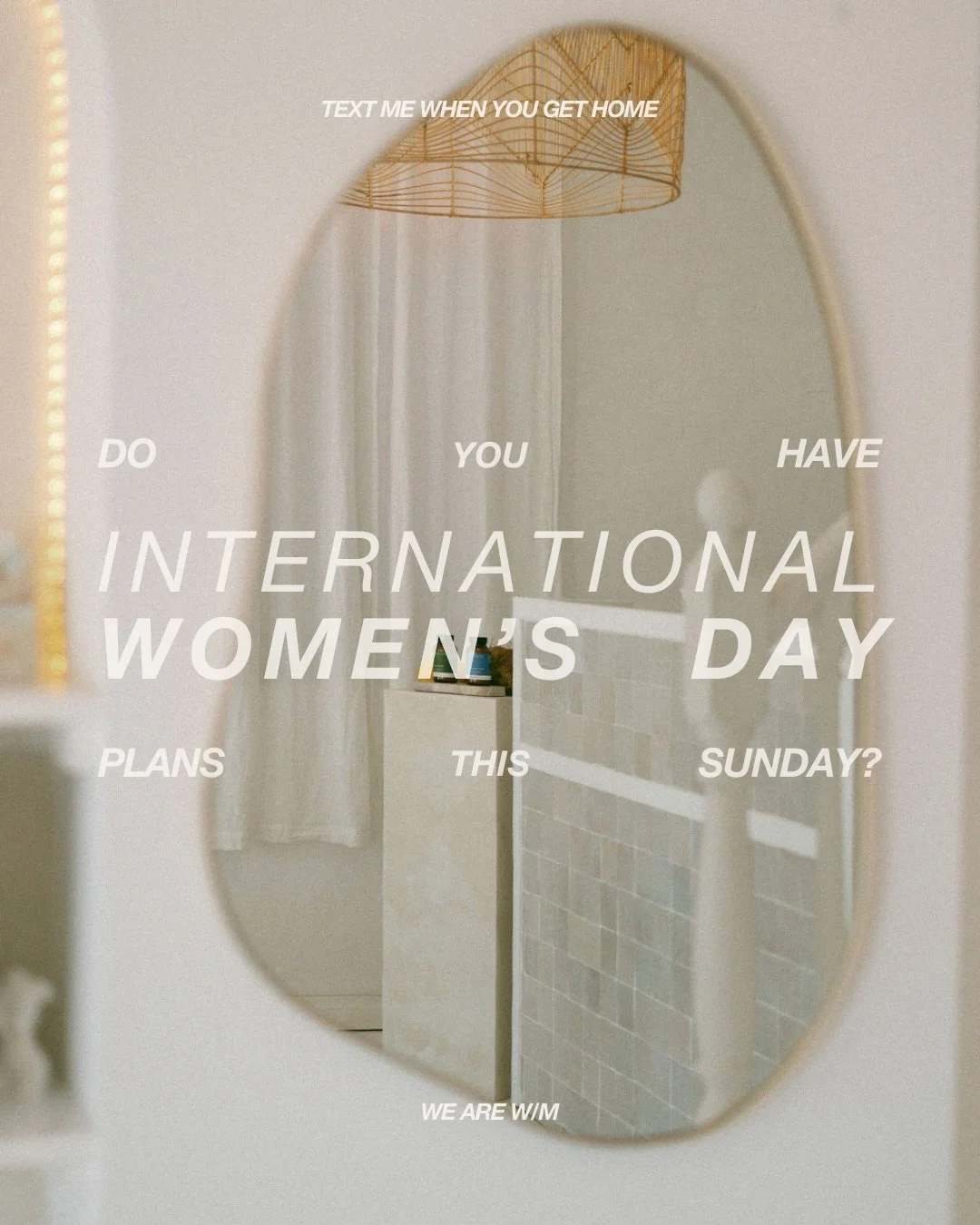 Do you have plans this Sunday? 

We are joining our incredible friend and client @caseyrosina_ as she walks from sunset to sunrise - into International Women&rsquo;s Day with a truly important intention.

Casey&rsquo;s walk represents the reality man
