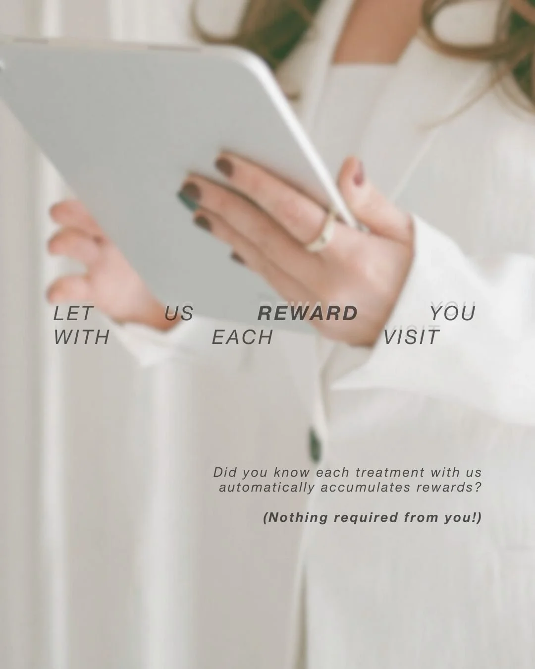 The perfect little surprise and delight for our clients after your treatment. Be rewarded for looking after your skin! 

A BIG thank you for placing your skin wellbeing in our hands x