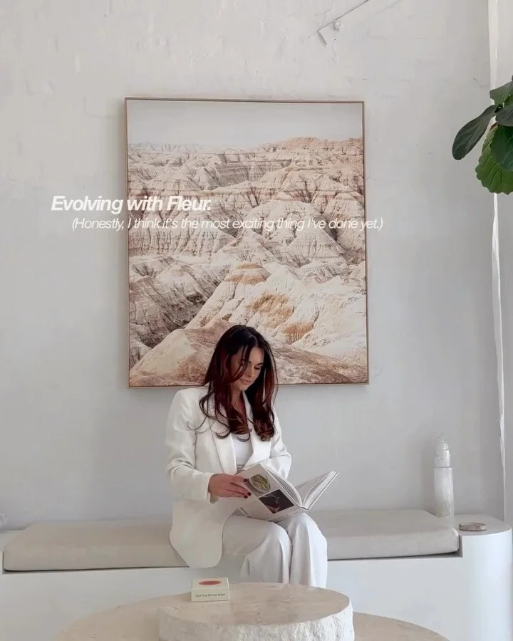 Evolving with Fleur - and I wanted you to hear it from me directly.

After 17 years in the treatment room, I&rsquo;m reducing my client appointments. It&rsquo;s a decision I&rsquo;ve made with a full heart, because Fleur is growing - and I&rsquo;m gr