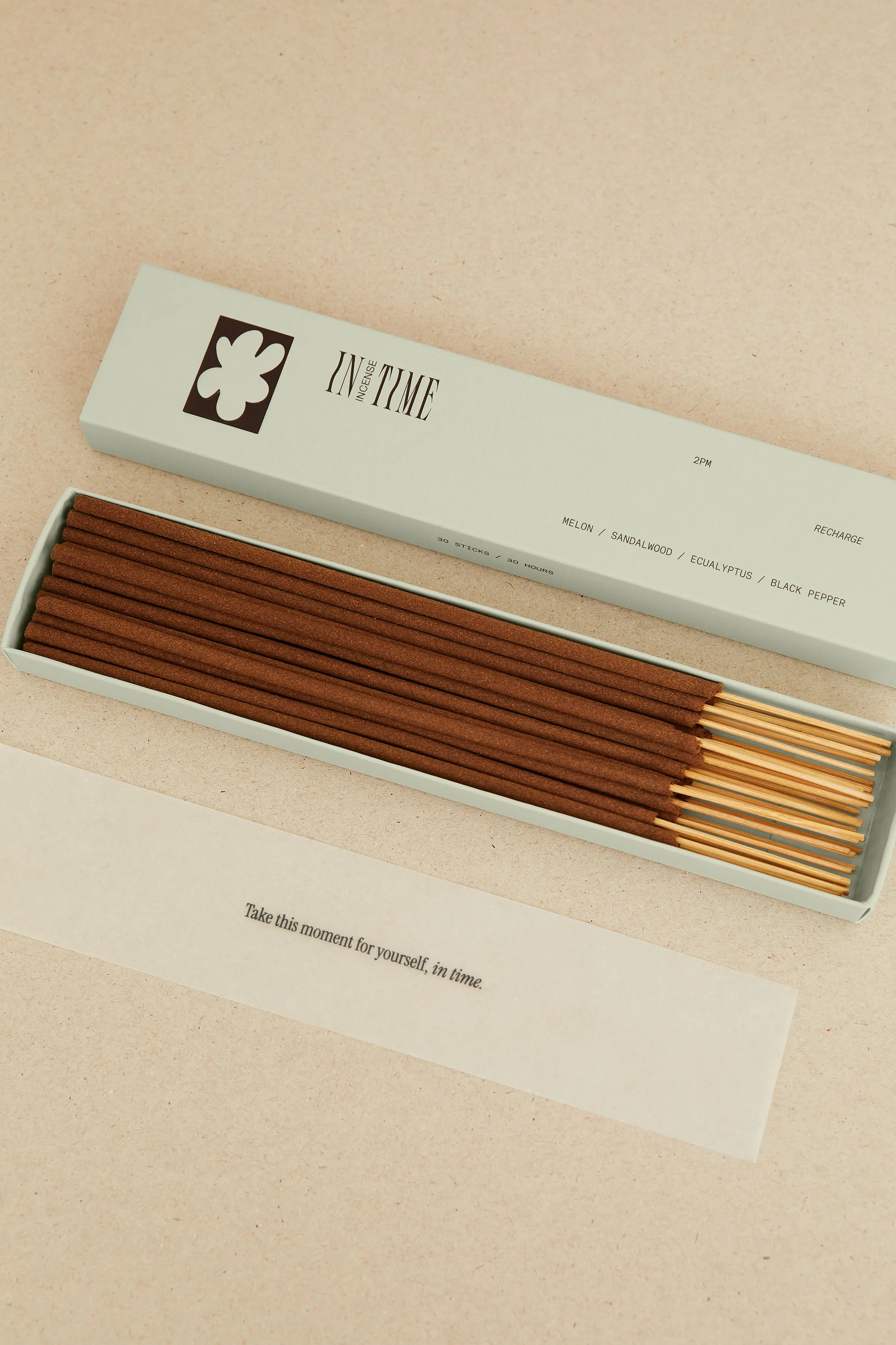 In Time Incense | 2PM Recharge Incense - Melon