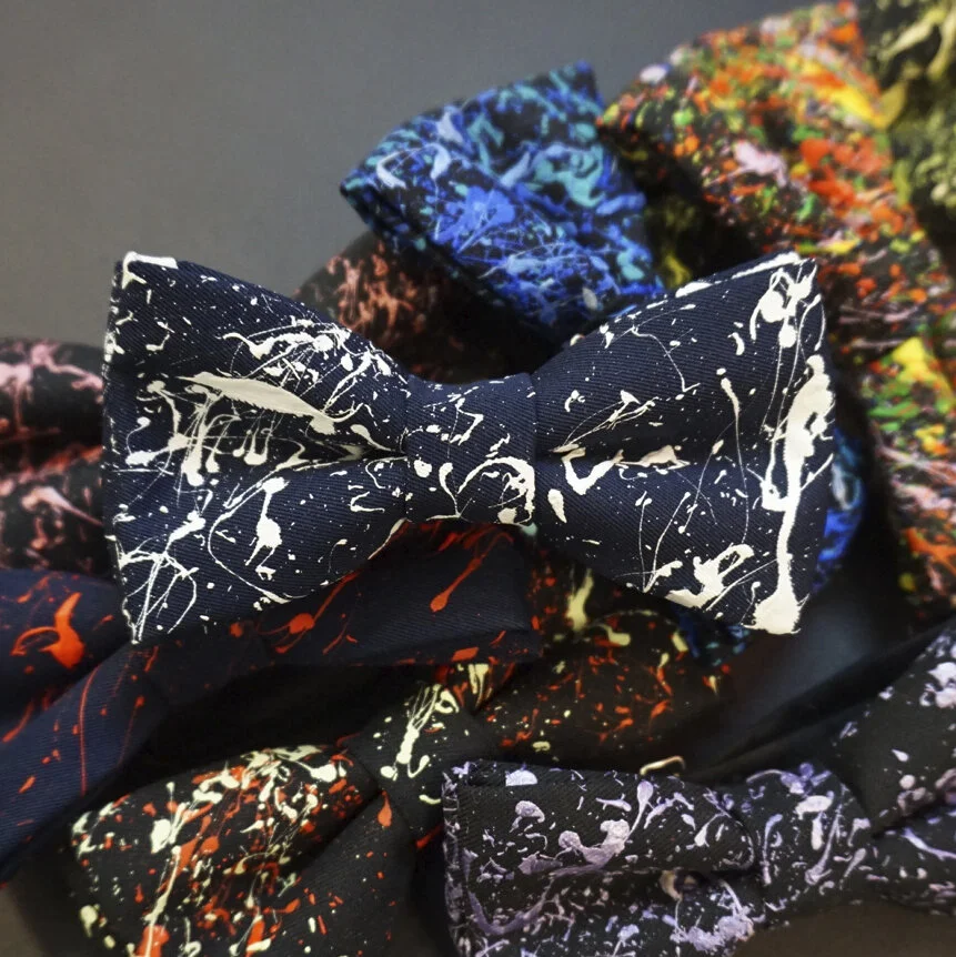 Splatter Paint Bowtie - Custom