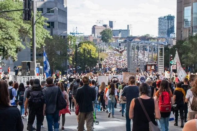 Montréal : Marche record pour le climat