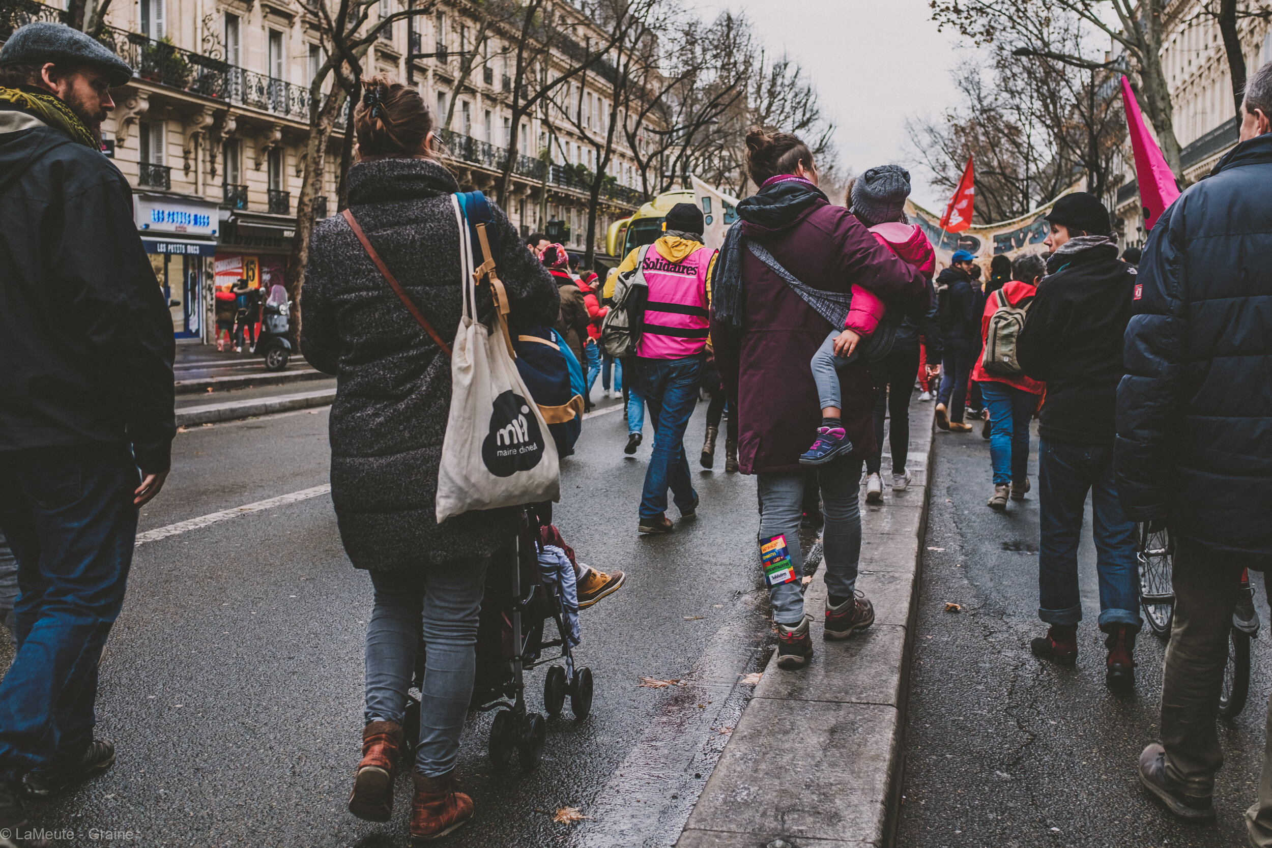  Des mamans parisiennes ont également fait le déplacement. © LaMeute - Graine 