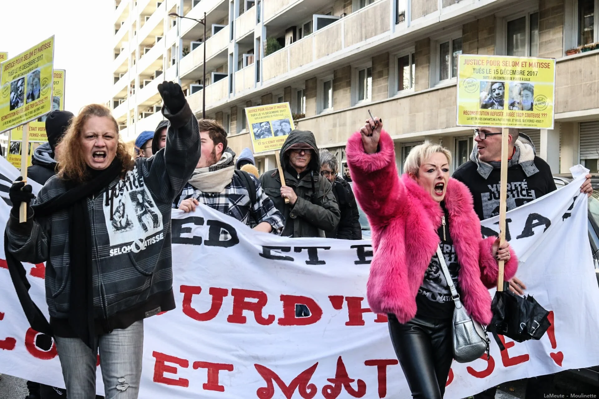 Marche Blanche pour Selom et Matisse : La lutte dans la chair
