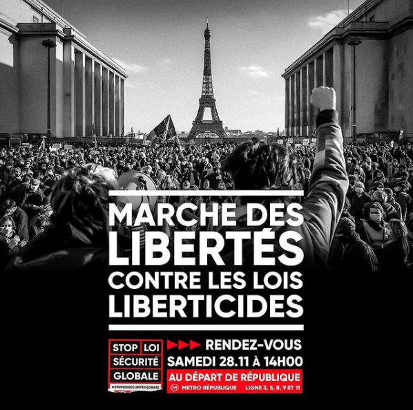 Marche des Libertés contre les Lois Liberticides