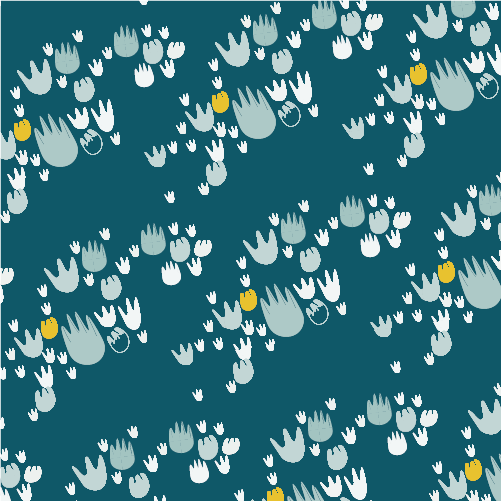 FLORAL RUG - DUSK