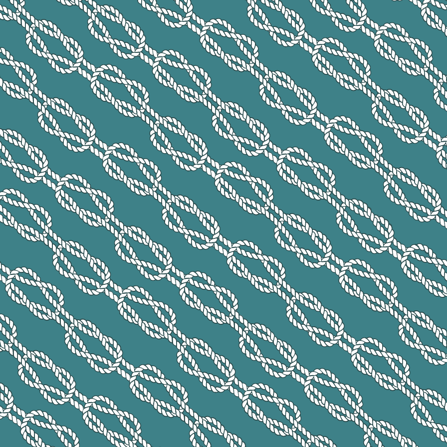 KNOTTED FOR LIFE - BLUE