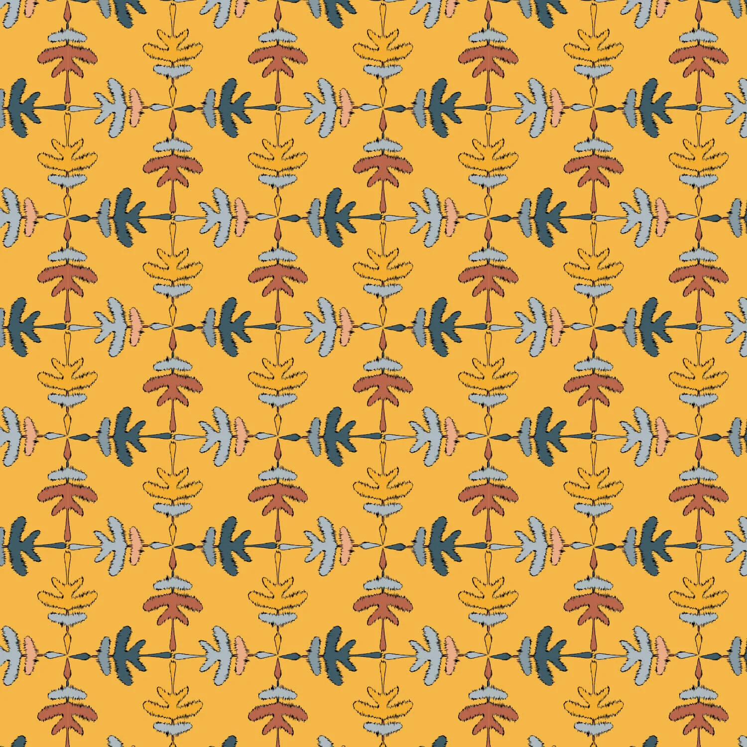 IKAT ARROWS / YELLOW