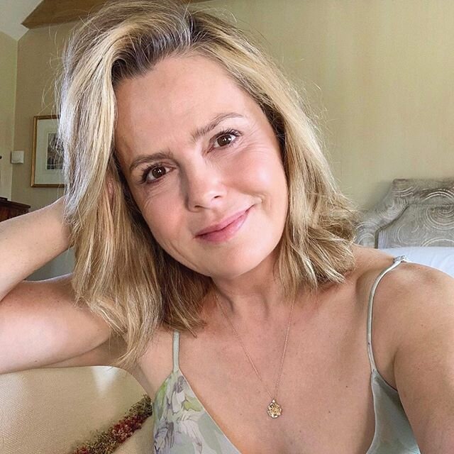 Brand founder @lizearleme wears the stunning Wild Rose necklace at home. Have you been tuning into @lizearleme&rsquo;s lunchtime lives? Last week Liz discussed the importance of Fairtrade gold, alongside the inspiration behind her designs AND reveale