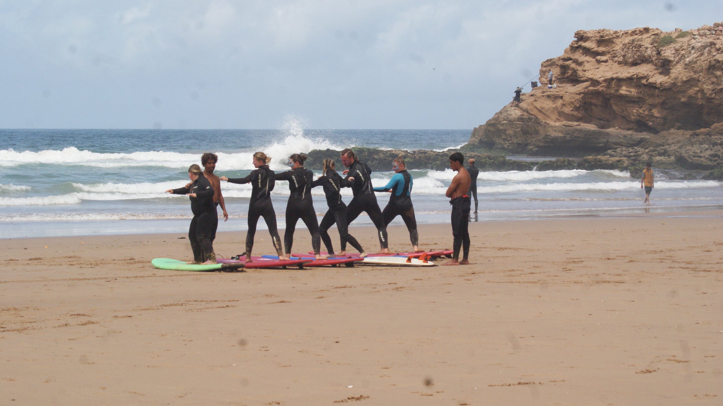 Beginner Surf Lesson in Morocco