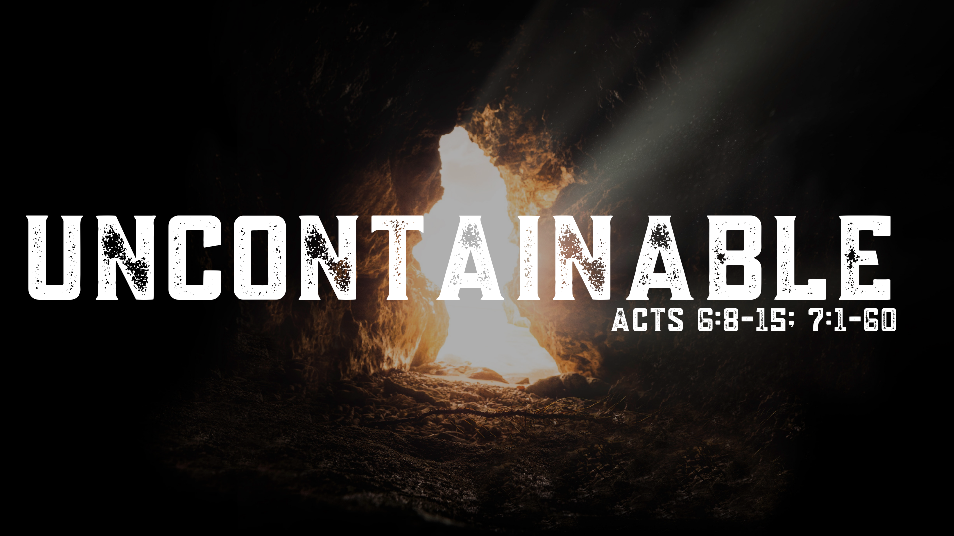 "Uncontainable" September 6, 2020