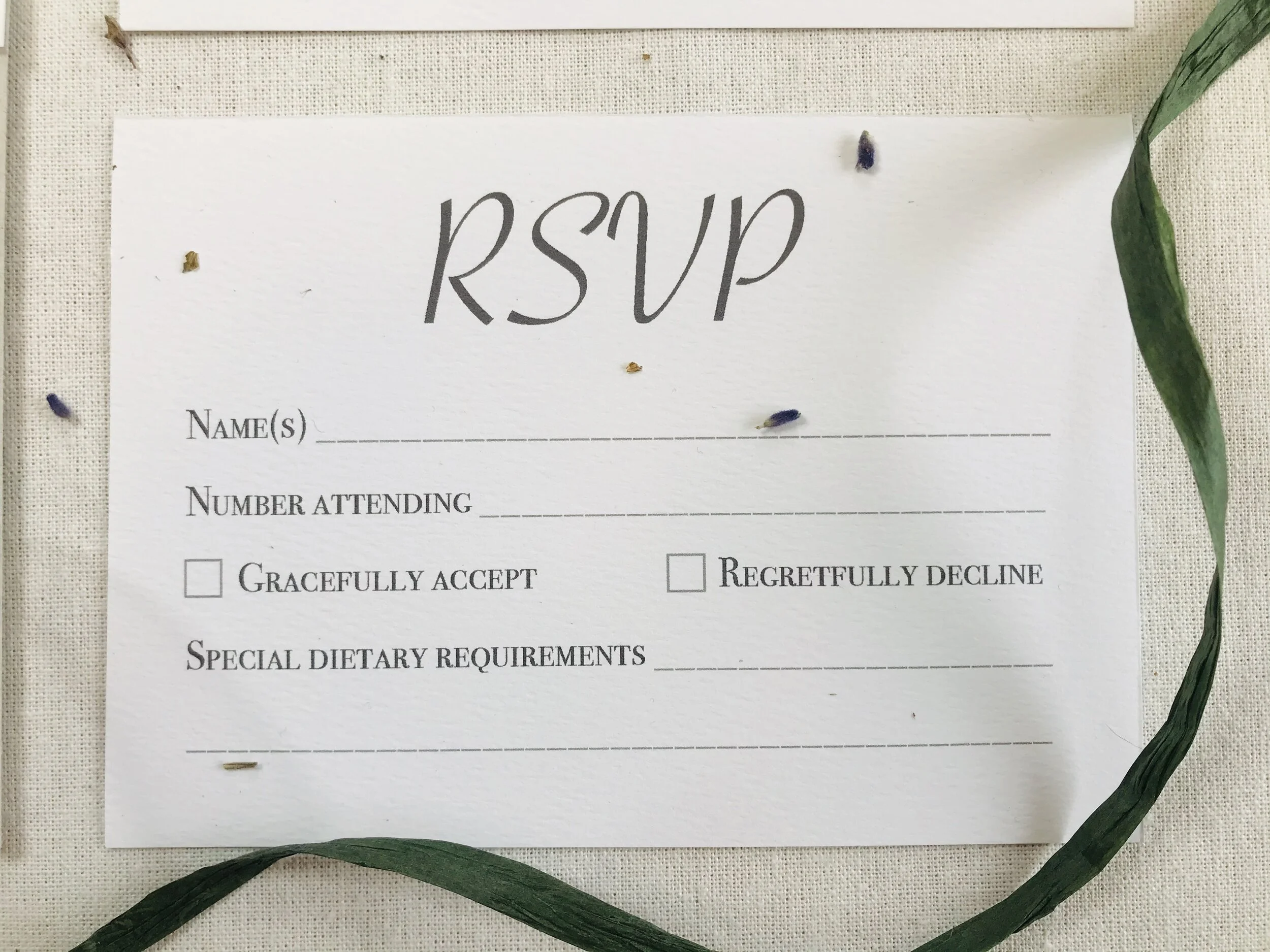 Classic Border - RSVP
