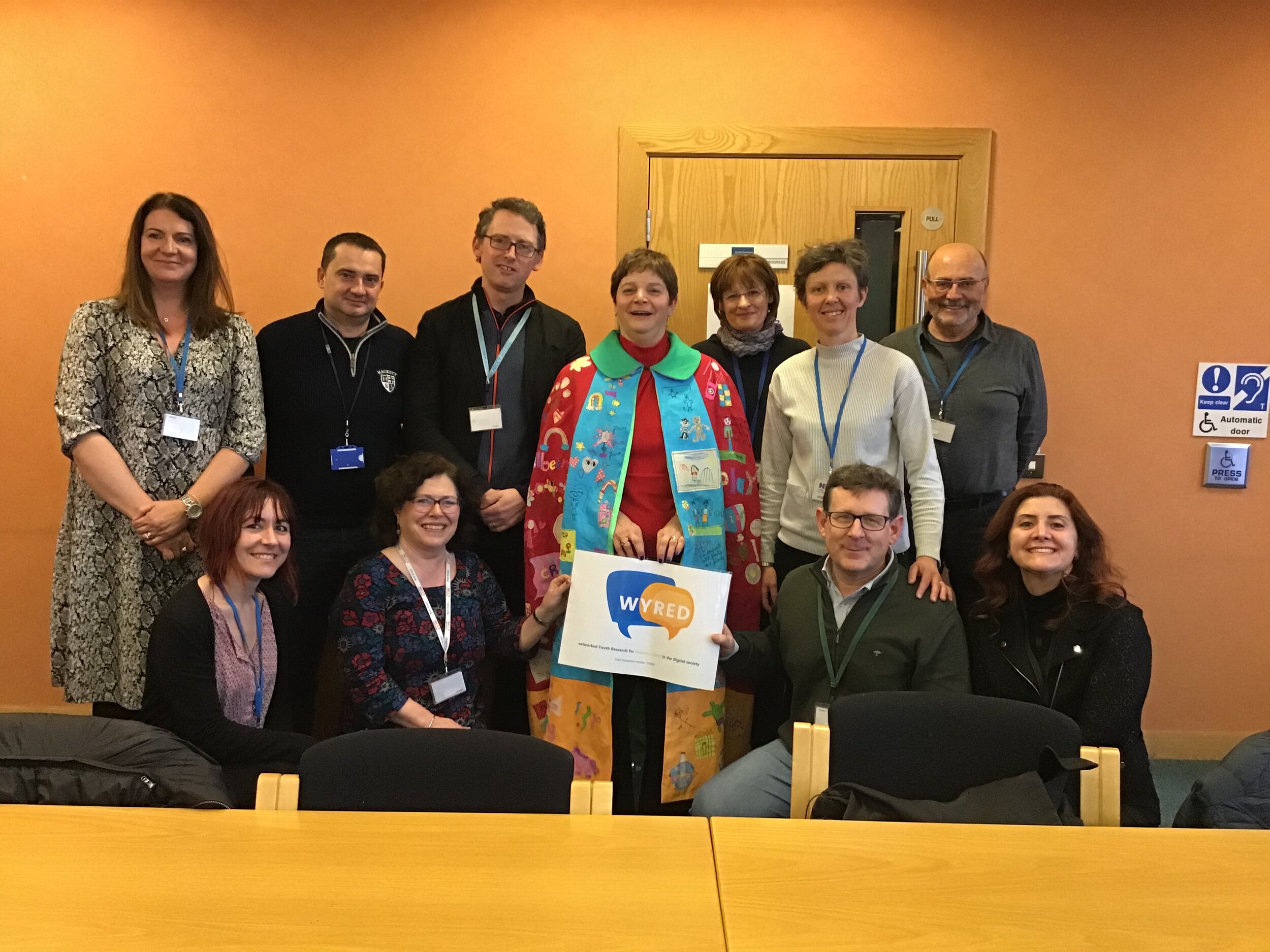 WYRED partners visit Belfast