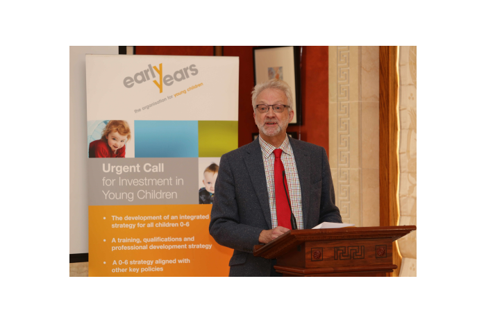 Bill Smith - former Board Member and Chairperson of Early Years - the organisation for young children