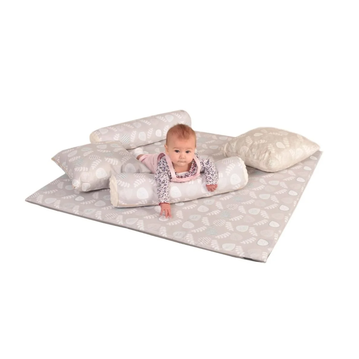 Creative Activity - Baby Room Mat, Cushions & Bolster - 5 Piece Set