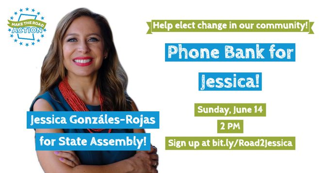 PHONE BANK FOR JESSICA!