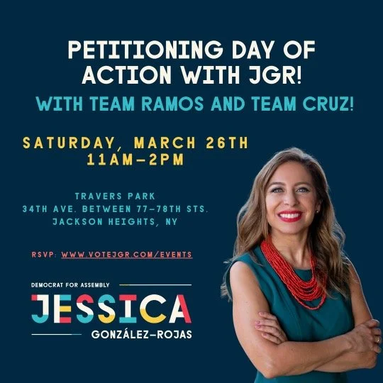 Petitioning Day of Action with JGR